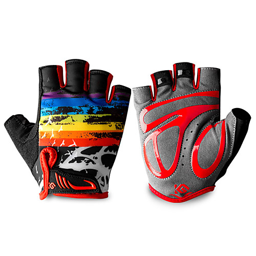 

Bike Gloves / Cycling Gloves Anti-Slip Lightweight Breathable Quick Dry Fingerless Gloves Sports Gloves Lycra Black / Red BlackWhite Black / Blue for Child's Outdoor Exercise Activity & Sports Gloves