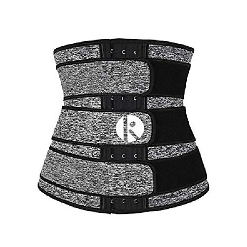 

women underbust waist training corsets hourglass body shaper sports girdles waist slimmer grey xl