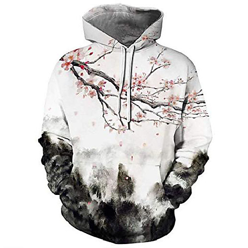 

unisex 3d pattern plus size novelty pullover hoodies