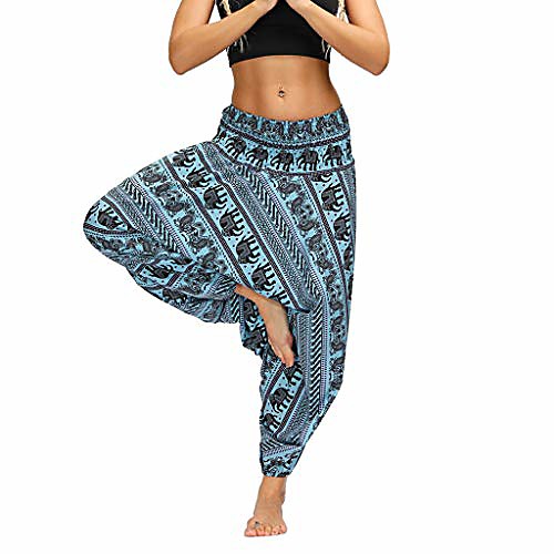 

ulanda women harem pants jumpsuit baggy boho aladdin pants casual loose yoga pants