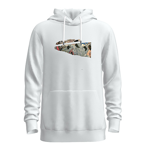 

Women's Men's Pullover Hoodie Sweatshirt Graphic Chinese Style Portrait Oversized Hooded Daily Weekend 3D Print Casual Streetwear Hoodies Sweatshirts Long Sleeve White
