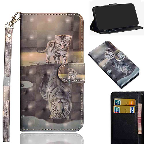 

Phone Case For Nokia 1.3 Nokia 2.3 Nokia 5.3 Wallet Card Holder with Stand Full Body Cases Cat Tiger leather for Nokia 3.2 Nokia 7.2 Nokia 2.2 Nokia 4.2 Nokia 1 Plus