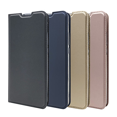 

Case For Xiaomi mi 8 lite max 3 5x 6 note 10 cc9 pro 9t 9se 9 f1 8 se mix 2s Card Holder Flip Full Body Cases Solid Colored PU Leather TPU