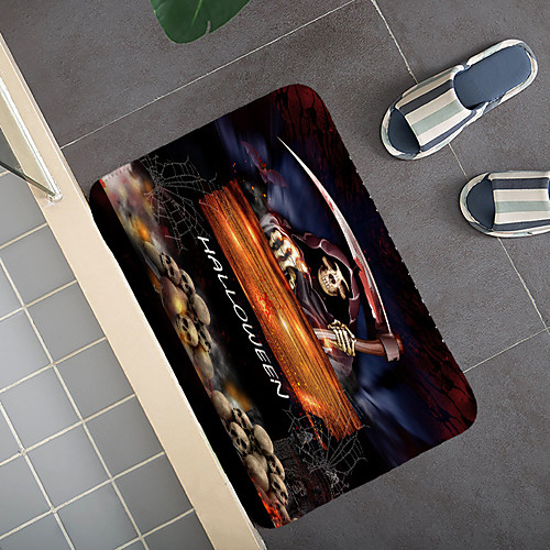 

Halloween Pattern Rug Door Mat Hallway Carpets Area Rugs for Bedroom Living Room Carpet Kitchen Bathroom Anti-Slip Floor Mats