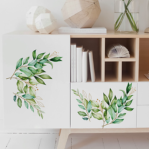 

Botanical Wall Stickers Plane Wall Stickers Decorative Wall Stickers PVC Home Decoration Wall Decal Wall / Window Decoration 1pc