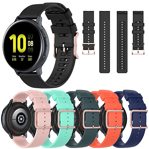 

Sport Silicone Watch Band for Garmin Vivoactive 4 / Venu / Approach S40 / Forerunner 245 Music / 645 Music / Vivomove HR / Vivoactive 3 / Fenix Chronos Replaceable Bracelet Wrist Strap Wristband
