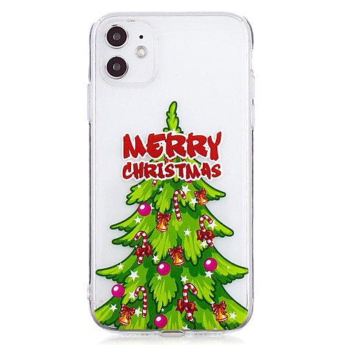 

Case For Apple iPhone 12 Ultra thin Transparent Back Cover Christmas TPU iPhone SE 2020 11 Pro Max iPhone XS Max XR 7 8 Plus 6s 6 Plus