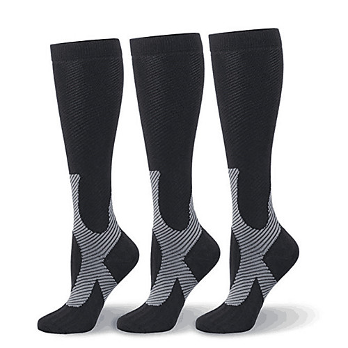 

Compression Socks Athletic Sports Socks 1 Pair Women's Men's Tube Socks Breathable Moisture Wicking Soft Promote Blood Circulation Fitness Gym Workout Hiking Running Active Training Sports Winter Dot