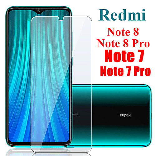 

Phone Screen Protector For Xiaomi Redmi Note 8 Xiaomi Redmi Note 7 Redmi Note 7 Redmi Note 7 Pro Redmi Note 8 Pro Tempered Glass 1 pc High Definition (HD) 9H Hardness 2.5D Curved edge Front Screen
