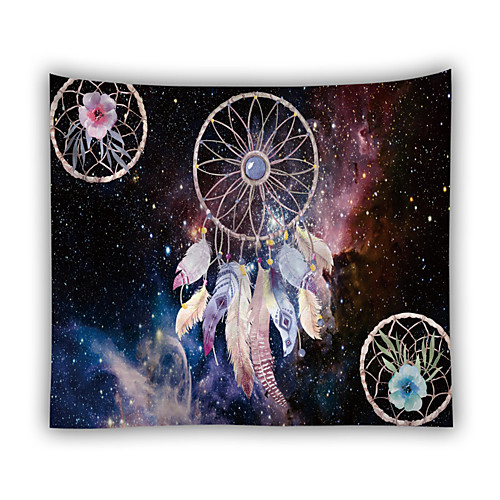 

Mandala Bohemian Wall Tapestry Art Decor Blanket Curtain Hanging Home Bedroom Living Room Dorm Decoration Boho Hippie Indian Dream Catcher Psychedelic Sky