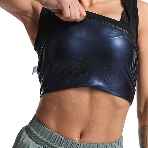 

Waist Trainer Vest Body Shaper Sweat Waist Trainer Corset Sports Acrylic Fibers Nylon Yoga Gym Workout Pilates Durable Weight Loss Tummy Fat Burner Hot Sweat For Women
