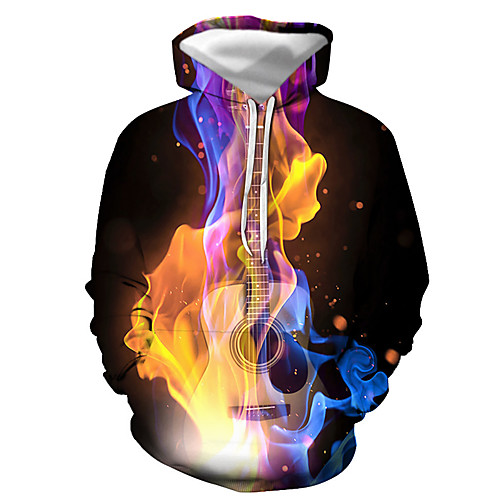 

Men's Pullover Hoodie Sweatshirt Graphic Hooded Daily Going out 3D Print Basic Casual Hoodies Sweatshirts Long Sleeve Rainbow