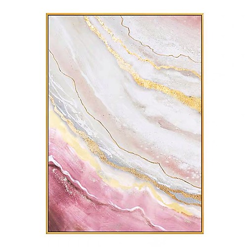 

Oil Painting Hand Painted Vertical Abstract Landscape Comtemporary Modern Rolled Canvas (No Frame)