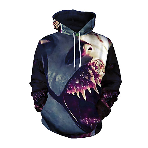 

Women's Pullover Hoodie Sweatshirt Graphic Halloween Daily 3D Print Basic Halloween Hoodies Sweatshirts Rainbow