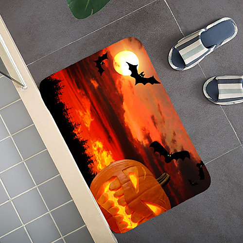 

Halloween Pattern Rug Door Mat Hallway Carpets Area Rugs for Bedroom Living Room Carpet Kitchen Bathroom Anti-Slip Floor Mats