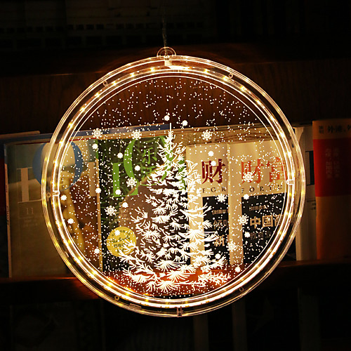 

Christmas Decoration Tree Bell Santa Claus 3D Transparent Night Light Christmas Wedding New Year Gift 1pc