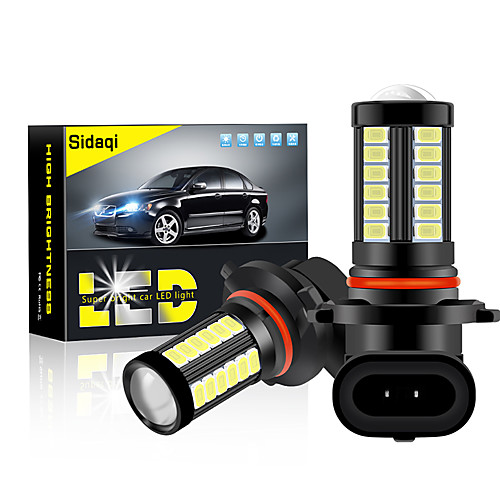 

2pcs 12-24V Car P13W LED headlight H16 5202 H11 h8 LED 9005 HB3 9006 HB4 p13w 5730 33 LED Auto Fog Lamp Car Bulb Super White yellow waterproof