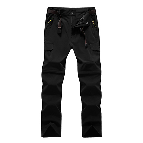 

Men's Hiking Pants Trousers Solid Color Summer Outdoor Tailored Fit Quick Dry Breathable Sweat wicking Comfortable Pants / Trousers Bottoms Army Green Grey Black Fishing Climbing Camping / Hiking