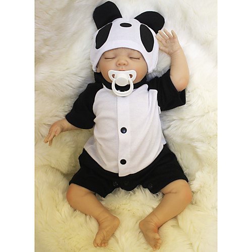 

Otard Dolls 18 inch Reborn Baby Doll Baby Boy Baby Girl lifelike Gift Cute Tipped and Sealed Nails Natural Skin Tone 3/4 Silicone Limbs and Cotton Filled Body with Clothes and Accessories for Girls