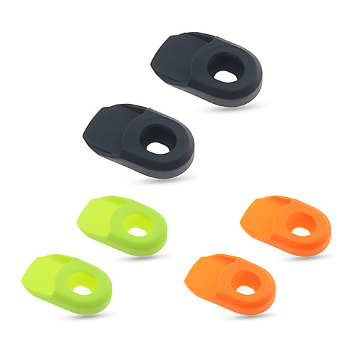 

ASIR Bike Crank Protector Wearable Reduces Chafing High Elasticity Thick Durable For Road Bike Mountain Bike MTB Folding Bike Recreational Cycling Cycling Bicycle Rubber Black Orange Green