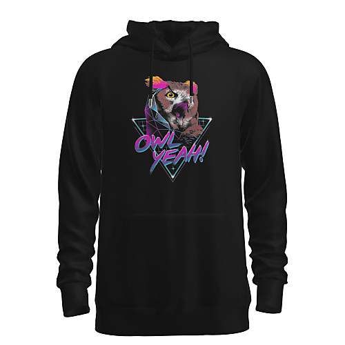 

Men's Pullover Hoodie Sweatshirt Graphic 3D Hooded Daily 3D Print Basic Hoodies Sweatshirts Long Sleeve Black