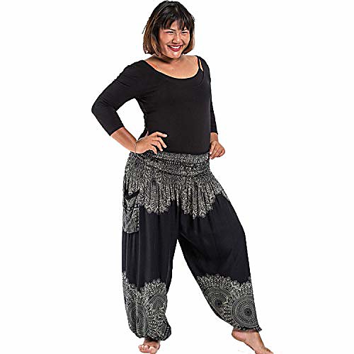 

wide leg yoga harem pants for women boho plazo lounge summer beach comfy casual palazzo hippy palozz pants red