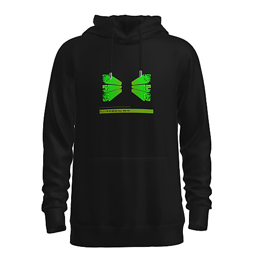 

Men's Pullover Hoodie Sweatshirt Graphic 3D Hooded Daily 3D Print Basic Hoodies Sweatshirts Long Sleeve Black