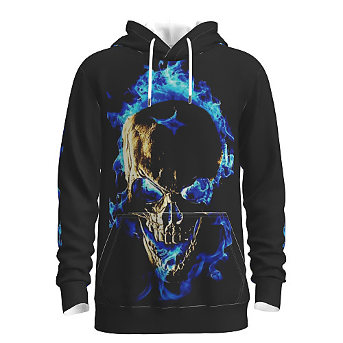 

Men's Pullover Hoodie Sweatshirt Graphic Hooded Weekend 3D Print Party Casual Hoodies Sweatshirts Long Sleeve Black