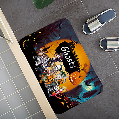 

Halloween Pattern Rug Door Mat Hallway Carpets Area Rugs for Bedroom Living Room Carpet Kitchen Bathroom Anti-Slip Floor Mats