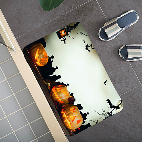 

Halloween Pattern Rug Door Mat Hallway Carpets Area Rugs for Bedroom Living Room Carpet Kitchen Bathroom Anti-Slip Floor Mats