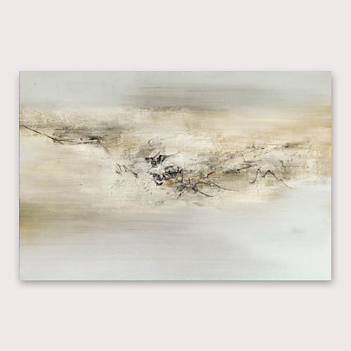 

Oil Painting Hand Painted Horizontal Abstract Modern Stretched Canvas