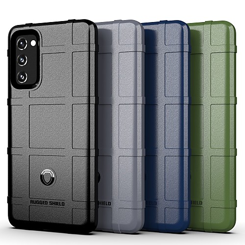 

Phone Case For Samsung Galaxy Back Cover S20 FE 5G Shockproof Solid Color PC