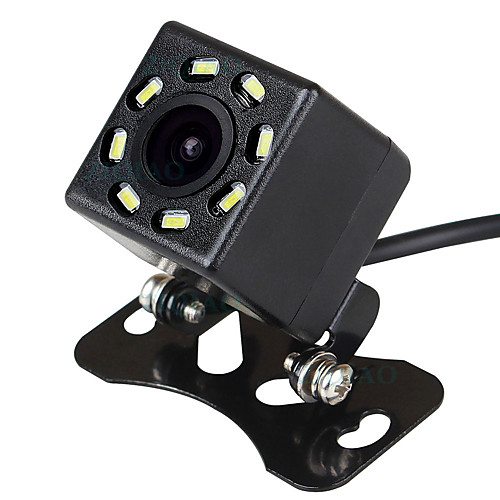 

ZIQIAO Car Reverse Rear View Camera Universal Waterproof Night Vision HD Parking Backup Camera HS012