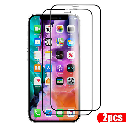 

Phone Screen Protector For Apple iPhone 12 iPhone 11 iPhone 12 Pro Max iPhone XR iPhone 11 Pro Tempered Glass 2 pcs High Definition (HD) 9H Hardness Explosion Proof Front Screen Protector Phone