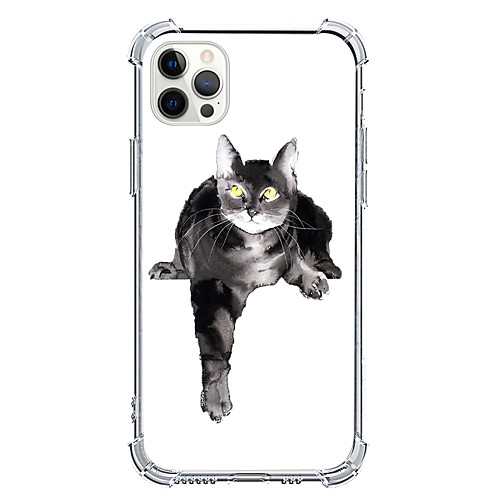 

Cat Phone Case For Apple iPhone 12 iPhone 11 iPhone 12 Pro Max Unique Design Protective Case Shockproof Back Cover TPU