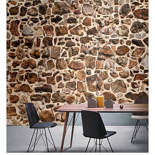 

Mural Wallpaper Wall Sticker Covering Print Print Peel and Stick Removable 3D Effect Brick Canvas Home Décor