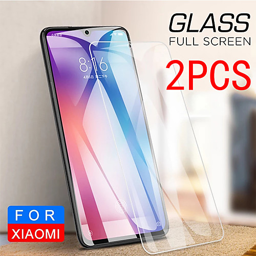 

2PCS Xiaomi Screen Protector Mi Note 10 Pro / Mi Note 10 Lite / Mi Note 10 / Mi Note 2 High Definition (HD) Front Screen Protector Tempered Glass