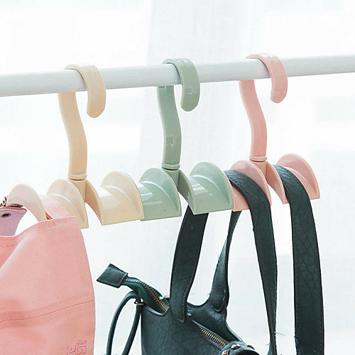 

360 Degree Hook Hanger Bag Closet Organizer Rod Hanger Handbag Hanging Rack Small Modern Simplicity Holder