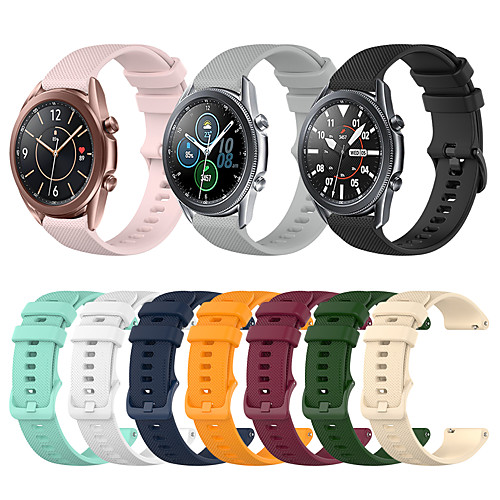 

Watch Band for Galaxy Watch 3 45mm / Galaxy Watch 3 41mm Samsung Galaxy Sport Band Silicone Wrist Strap