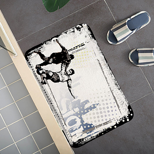 

Creative 3D Printing Footbal Field Hallway Carpet and Rugs for Bedroom Living Room Carpet Kitchen Bathroom Anti-Slip Floor Mats