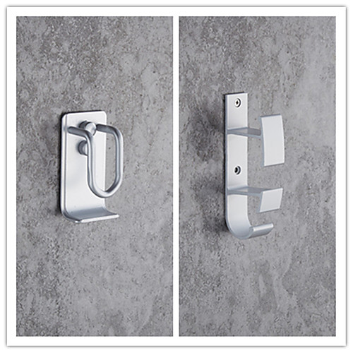 

Robe Hook New Design Modern Aluminum 1pc - Hotel bath Wall Mounted