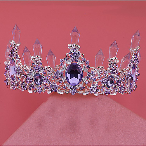 

Wreaths Crown Masquerade Retro Vintage Gothic Alloy For Black Swan Cosplay Halloween Carnival Women's Costume Jewelry Fashion Jewelry