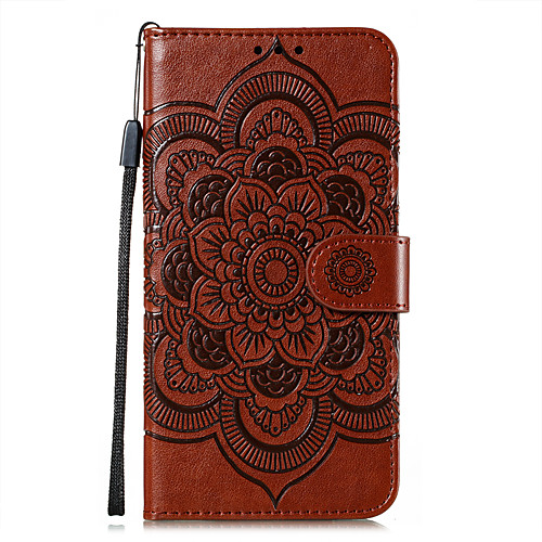 

Phone Case For Samsung Galaxy Full Body Case Leather S20 Plus S20 Ultra S20 S20 FE 5G S10 S10 Galaxy S10 5G Galaxy S10e Card Holder Flip Magnetic Flower / Floral Solid Color PU Leather