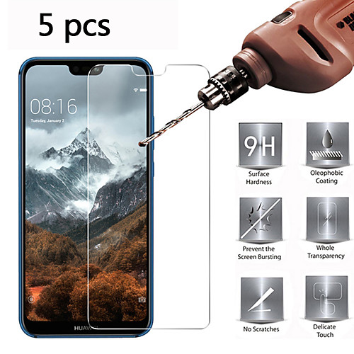 

Huawei Screen Protector Huawei Mate 40 Mate 30 Mate 30 Lite Nova 8 P Smart2021 Honor X10 P40 P30 Honor X10 High Definition HD Front Screen Protector 5 pcs Tempered Glass