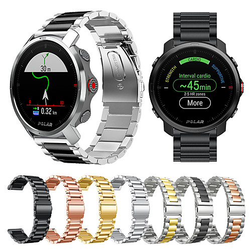 

Metal Stainless Steel Watch Band for Polar Vantage M / Grit X / Ignite Replaceable Bracelet Wrist Strap Wristband
