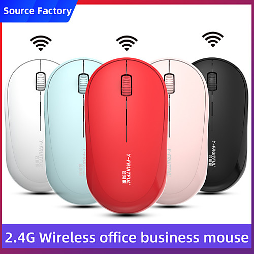 

Y6 Wireless Mouse Office Business Color Energy-Saving Ultra-Thin 2.4g Photoelectric Mouse Fresh And Lovely
