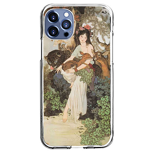 

Chinese Style Phone Case For Apple iPhone 12 iPhone 11 iPhone 12 Pro Max Unique Design Protective Case Shockproof Back Cover TPU