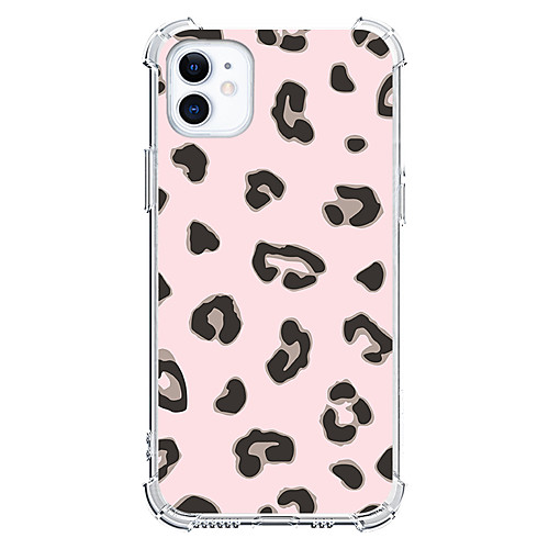 

Leopard Print Phone Case For Apple iPhone 12 iPhone 11 iPhone 12 Pro Max Unique Design Protective Case Shockproof Back Cover TPU