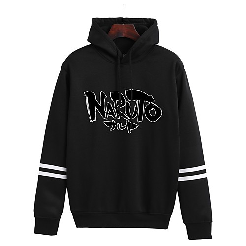 

Inspired by Naruto Cosplay Hoodie Anime Polyester / Cotton Blend Graphic Prints Printing Harajuku Graphic Hoodie For Women's / Men's