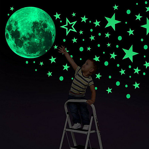 

Luminous Wall Stickers Kids Room & kindergarten, Removable PVC Home Decoration Wall Decal